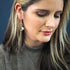 Phoenix Earrings in various gemstones